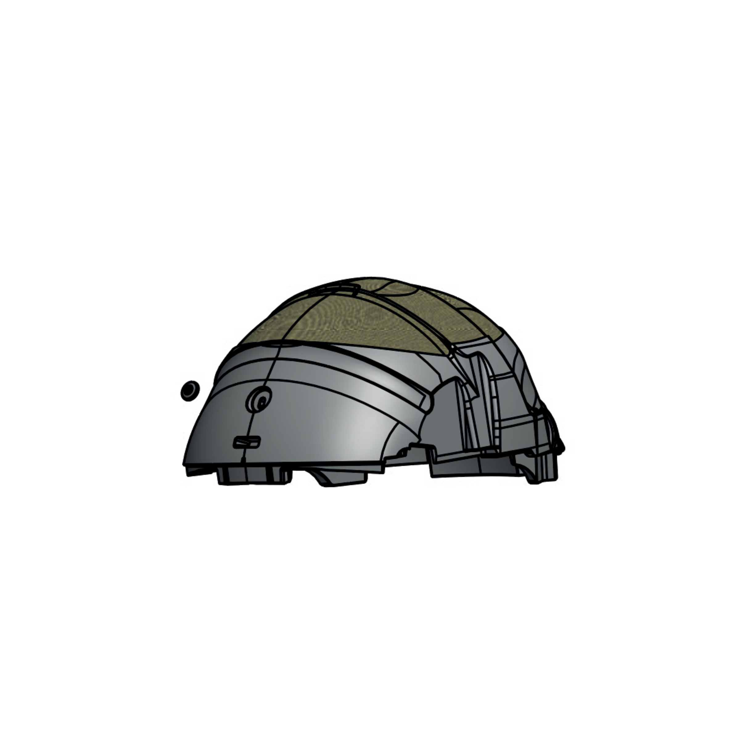 Impact Cap, XF1, Medium